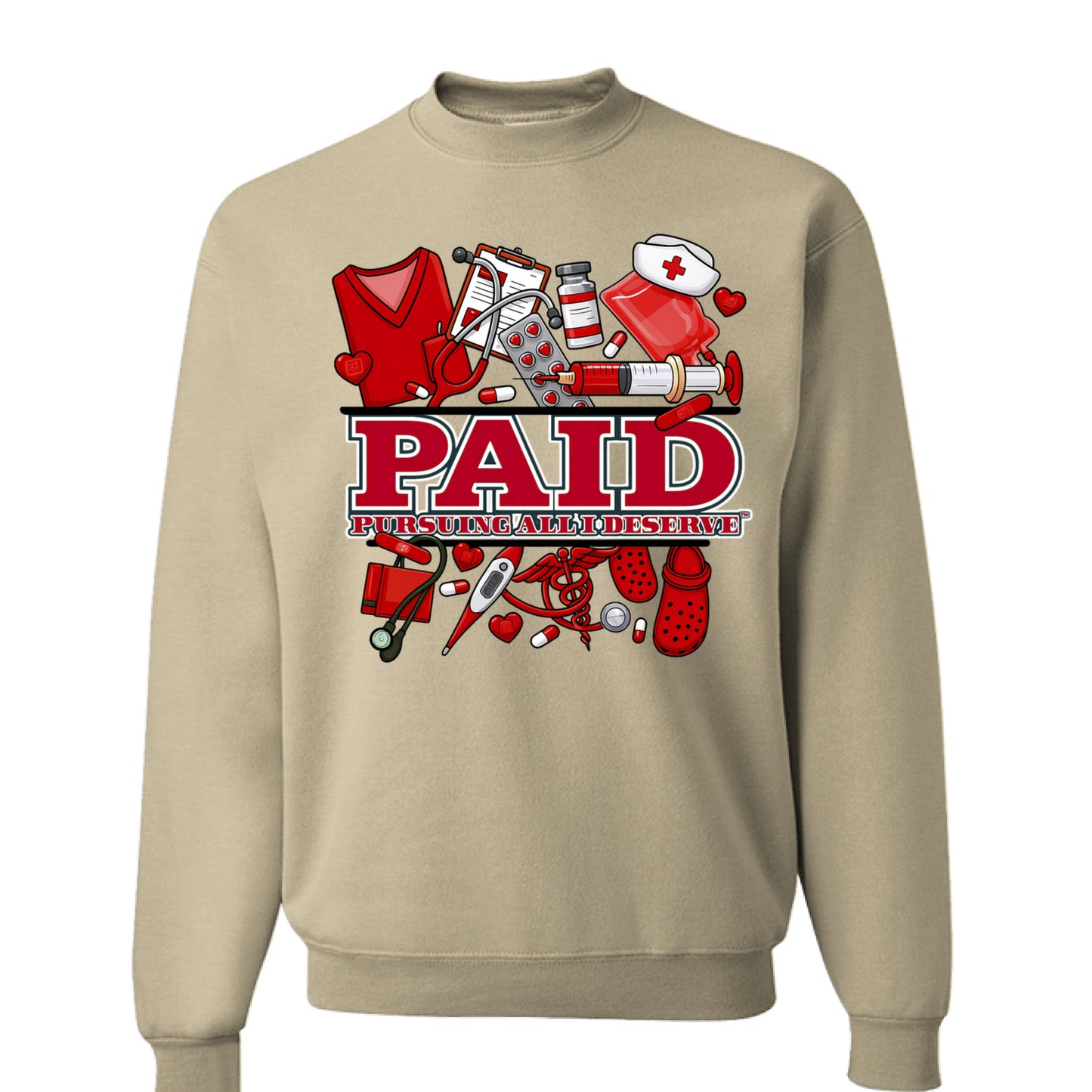 Sweet Cream Heather - FRONT