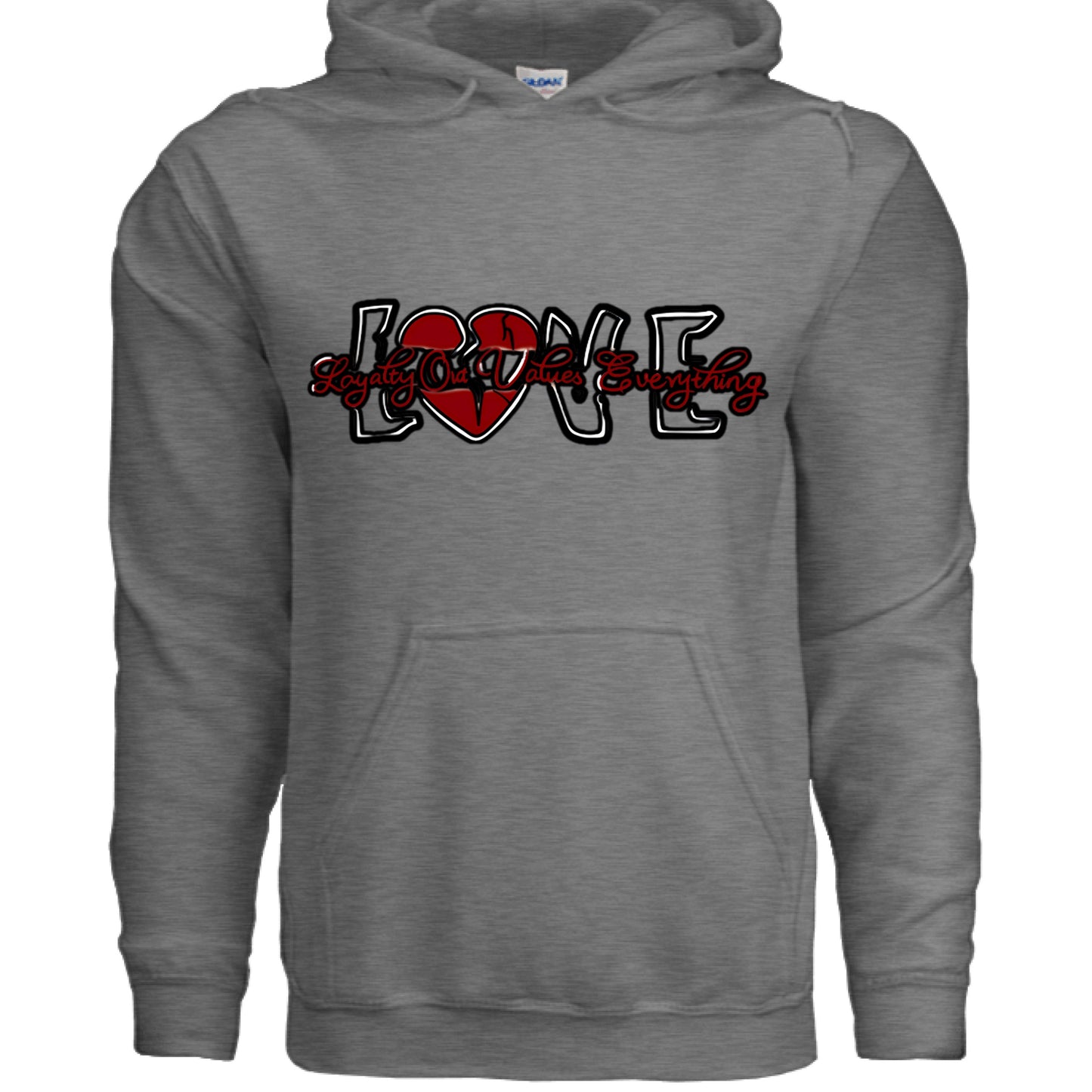 GRAPHITE HEATHER - FRONT